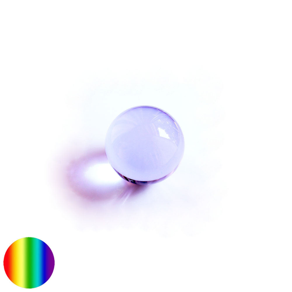 Kristallkugel - lila 30mm | optisch reine ohne Schlieren