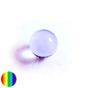 Kristallkugel - lila 40mm | optisch reine ohne Schlieren