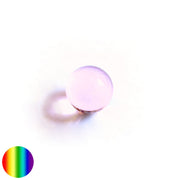 Kristallkugel - rosa 30mm | optisch reine ohne Schlieren