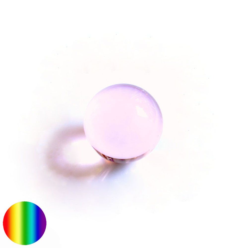 Kristallkugel - rosa 40mm | optisch reine ohne Schlieren