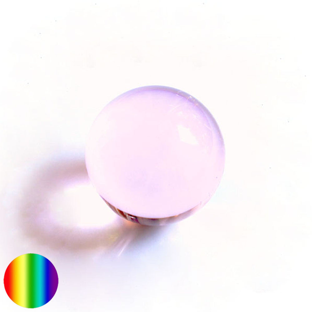 Kristallkugel - rosa 70mm | optisch reine ohne Schlieren