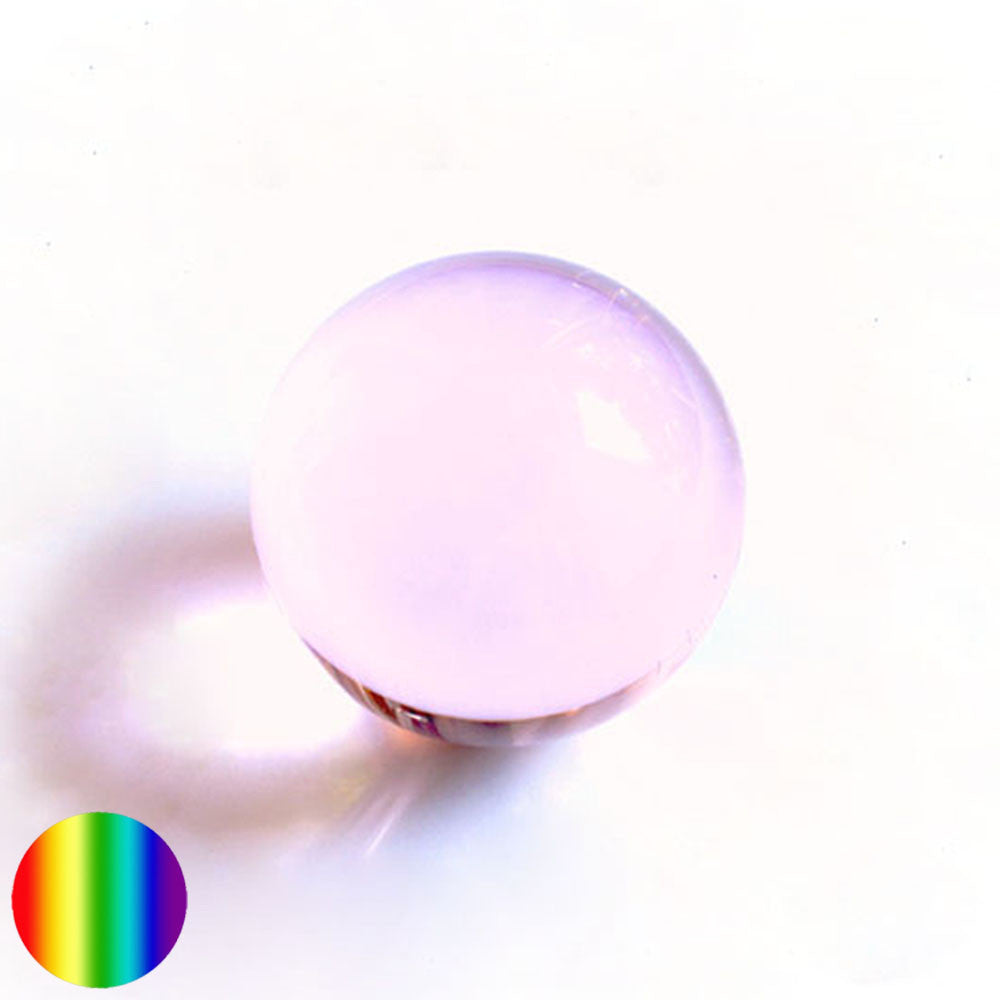 Kristallkugel - rosa 80mm | optisch reine ohne Schlieren