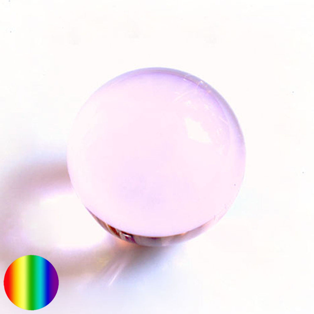 Kristallkugel - rosa 100mm | optisch reine ohne Schlieren
