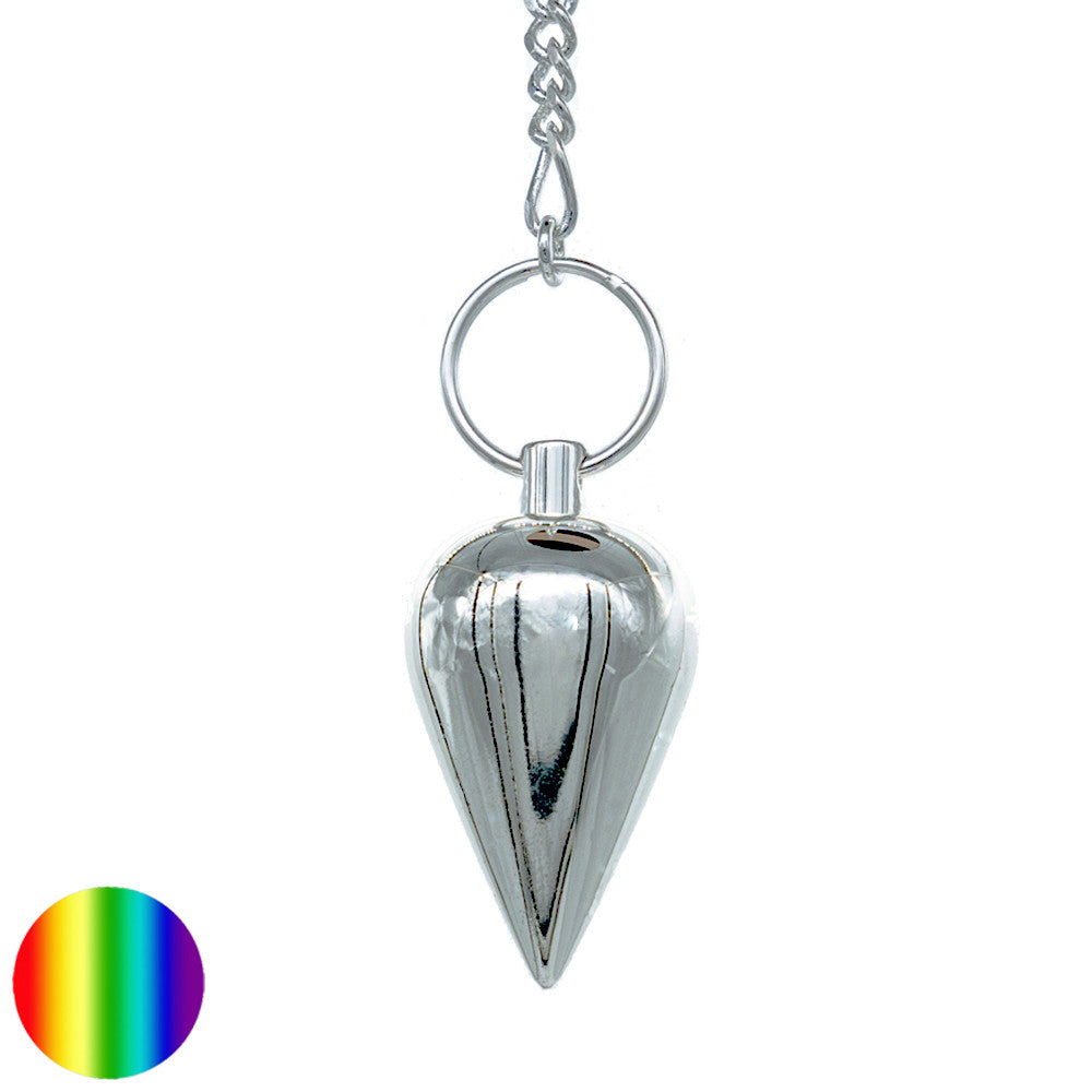 Tropfen-Pendel - 107 versilbert | Klassiker im Mittelgewicht