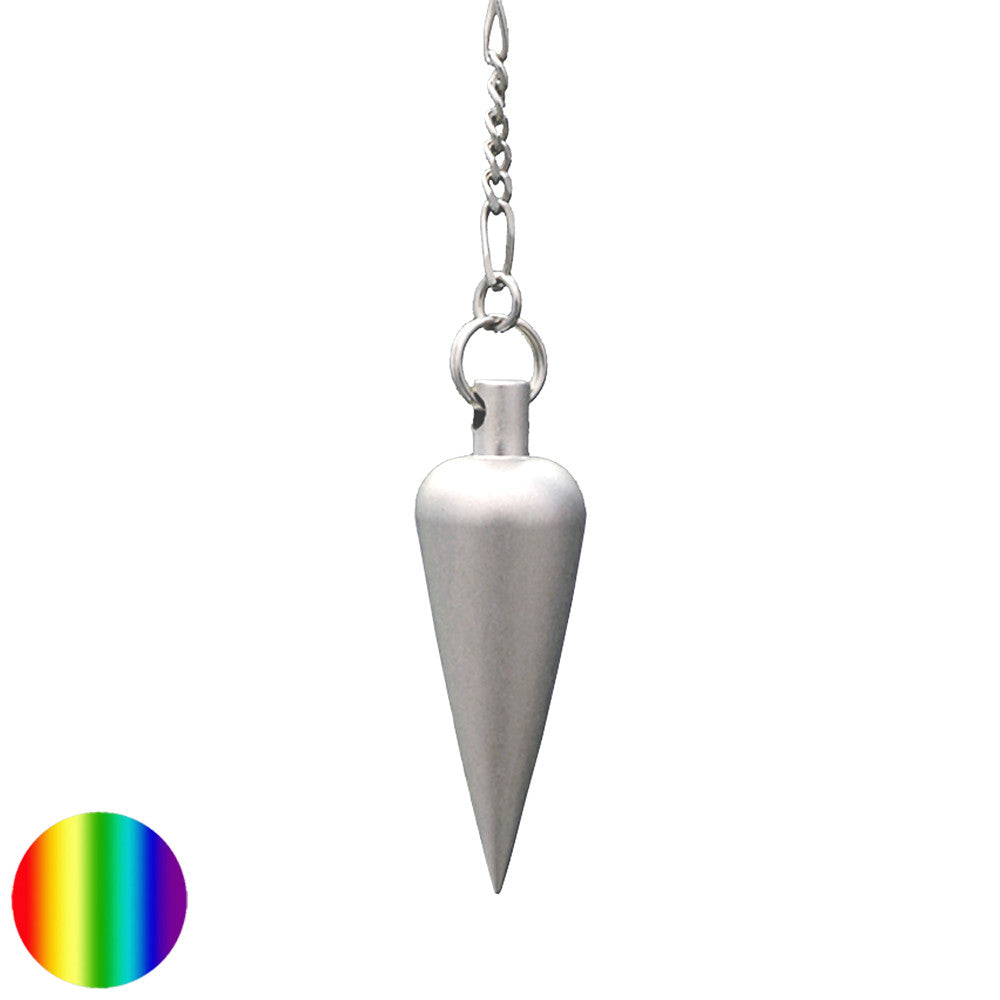 ArtDeco Pendel - 112 mattverchromt | elegantes Pendel Schwerpunkt oben