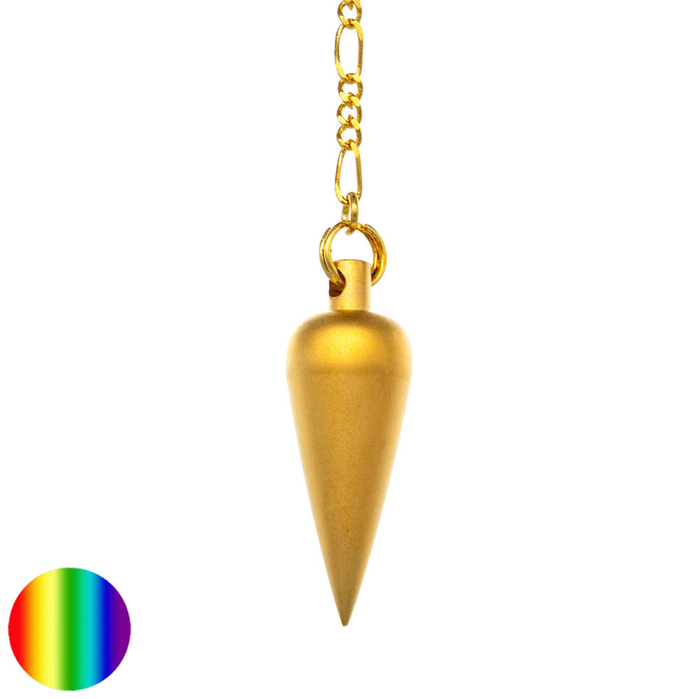 ArtDeco-Pendel - 112 mattvergoldet | elegantes Pendel Schwerpunkt oben