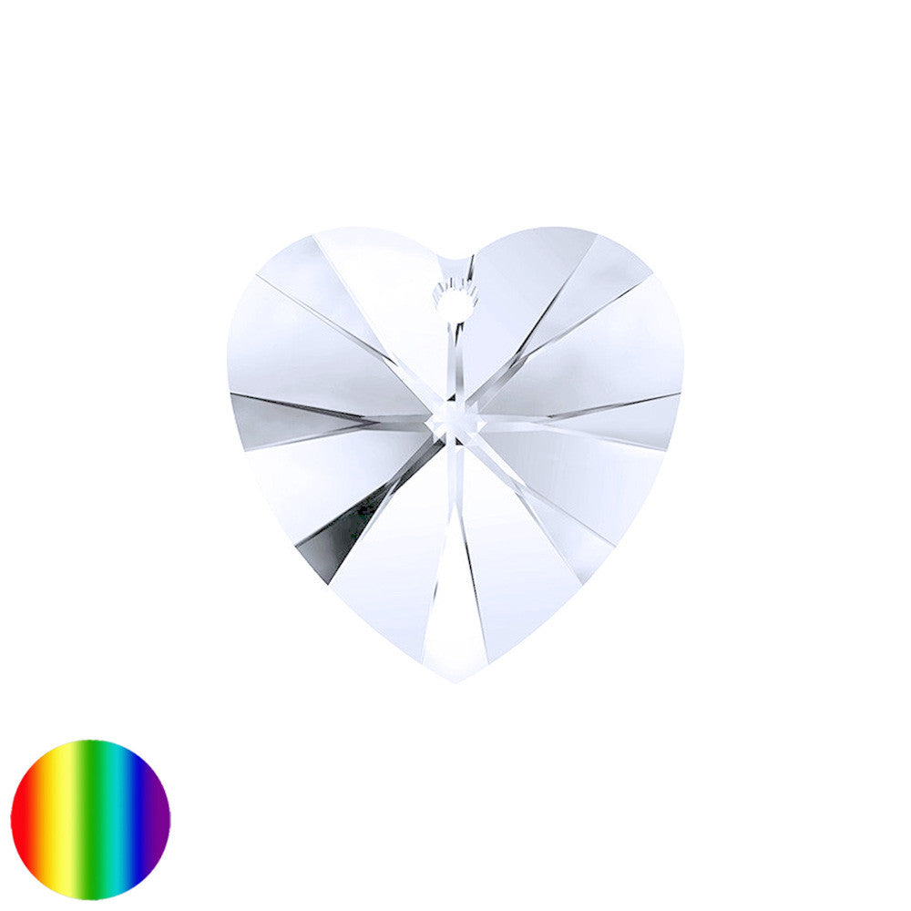 Regenbogen-Kristall - Herz Swarovski bleifrei