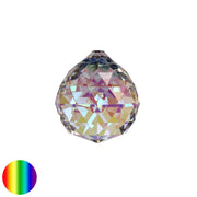 Regenbogen-Kristall - Kugel Dreieck irisierend 30mm