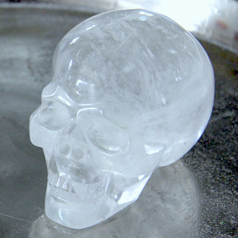 Kristallschädel - Bergkristall 820 Gramm | Höhe 80mm