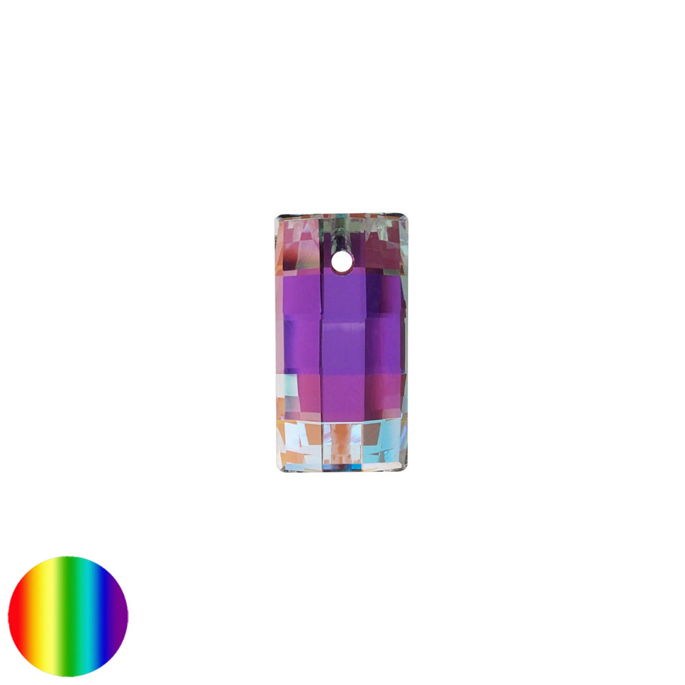 Anhänger Kristall Urban 20mm bleifrei irisierend