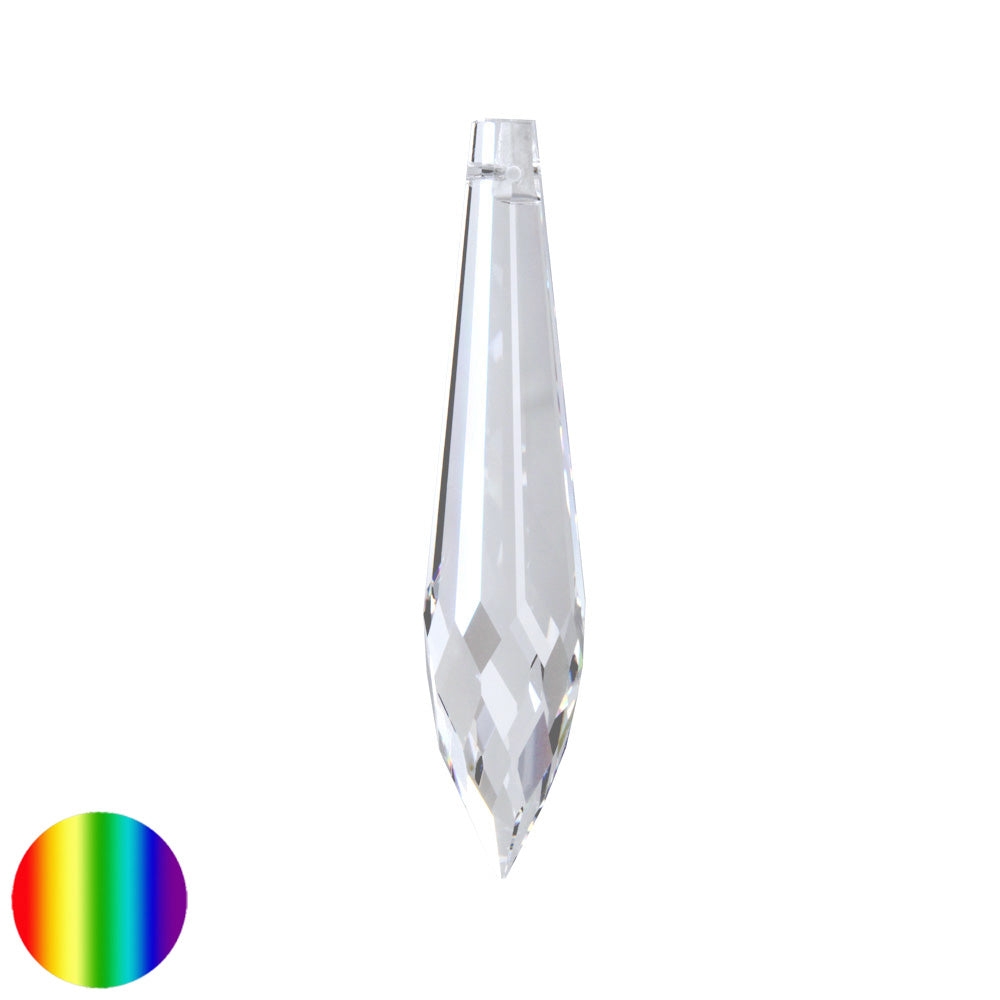 Regenbogen-Kristall - Eisspitze 63mm