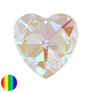 Regenbogen-Kristall - Herz irisierend 40mm