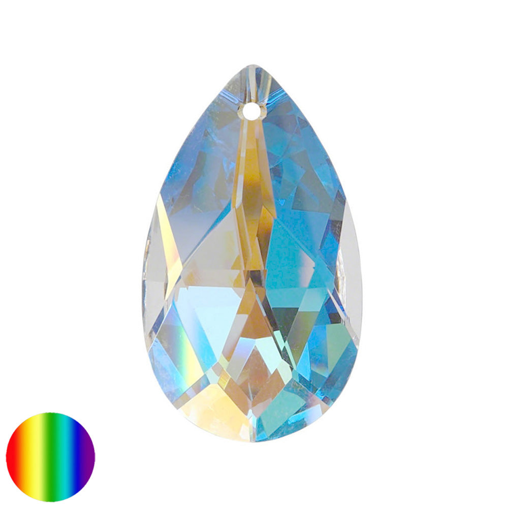 Regenbogen-Kristall - Salzburger Mandel irisierend 50mm