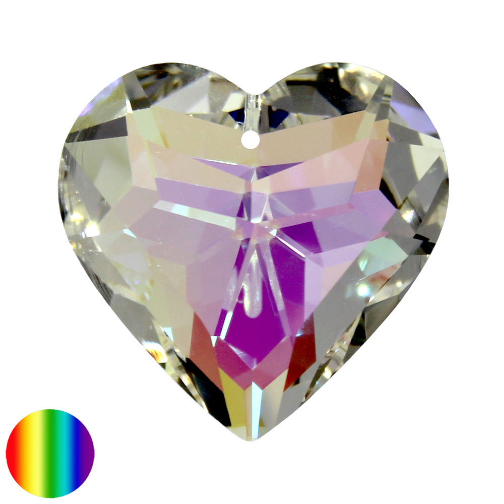 Regenbogen-Kristall - Herz irisierend 45mm