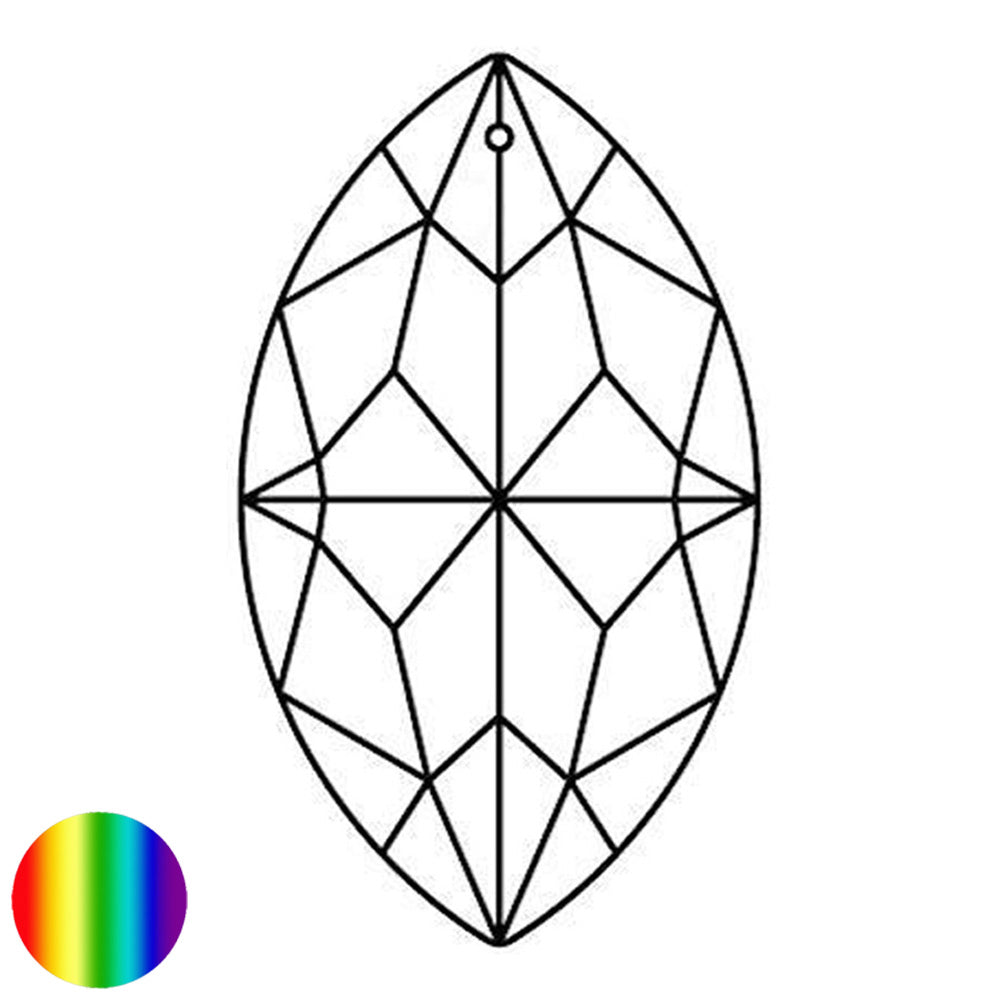 Regenbogen-Kristall - Drachenauge 63mm