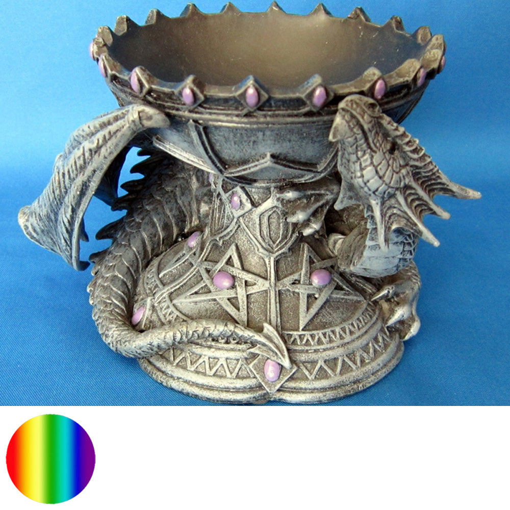 Kugelständer - Drachen mit Pentagramm