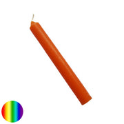 Stabkerze durchgefärbt - orange