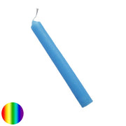 Stabkerze durchgefärbt - hellblau