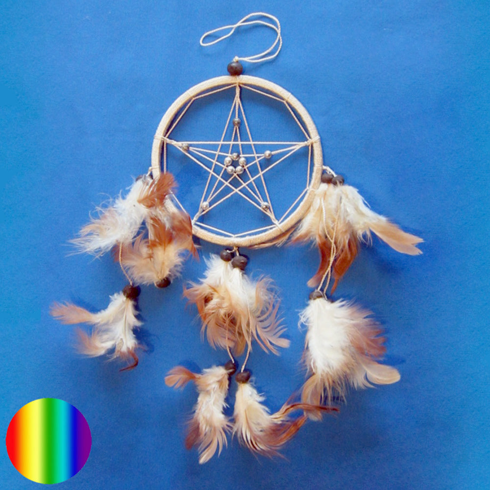 Traumfänger mit Pentagramm