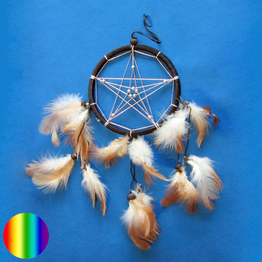 Traumfänger mit Pentagramm
