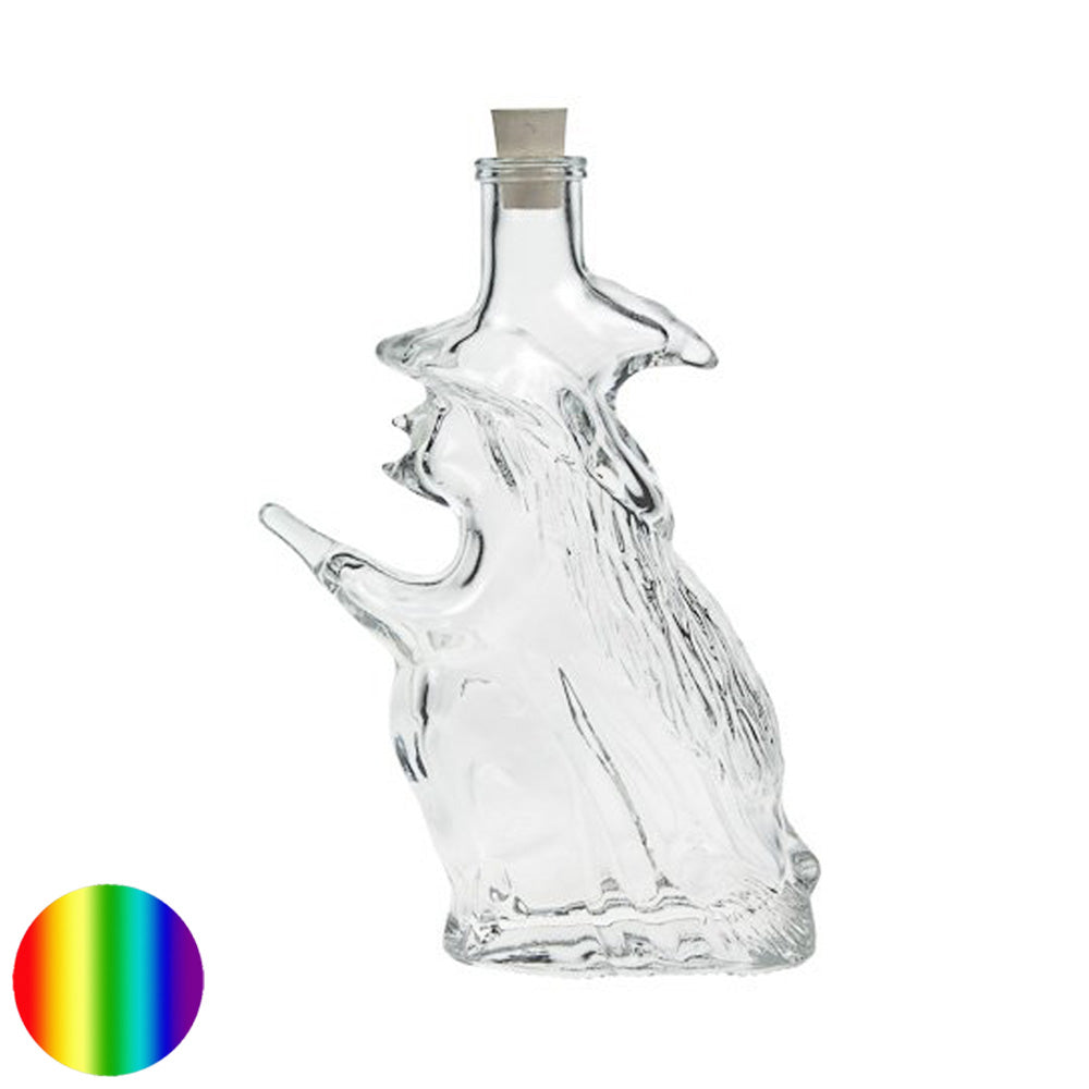 Flasche Hexe mit Korken