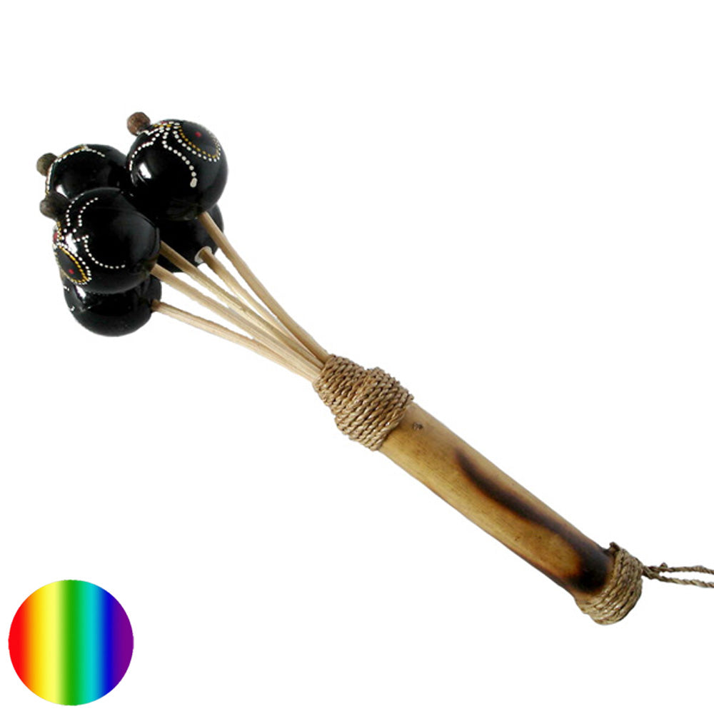 Rassel mit 5 kleinen Kapseln