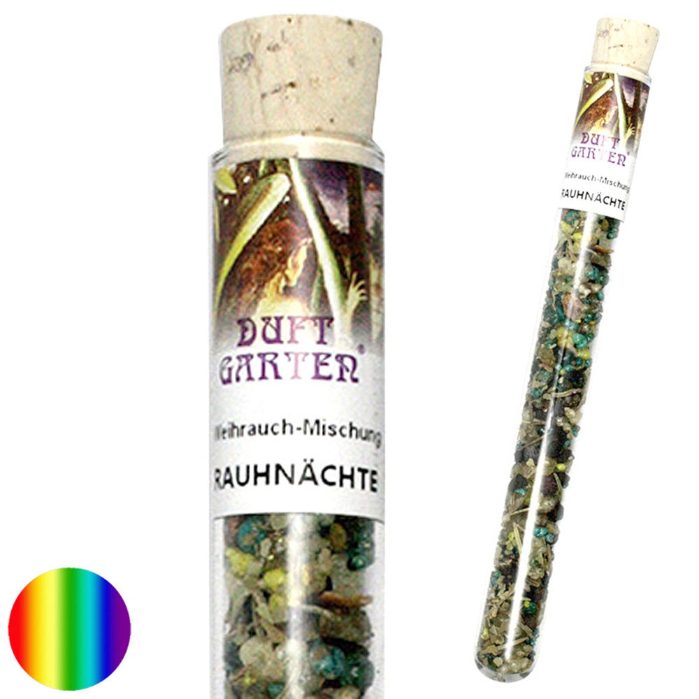 Weihrauch-Mischung im Glasröhrchen - Rauhnächte
