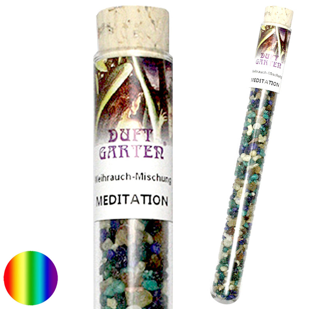 Weihrauch-Mischung im Glasröhrchen - Meditation