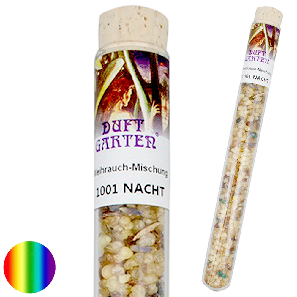 Weihrauch-Mischung im Glasröhrchen - 1001 Nacht