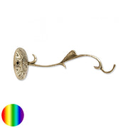 Wand Halterung für Schwenk-Räuchergefässe | Messing