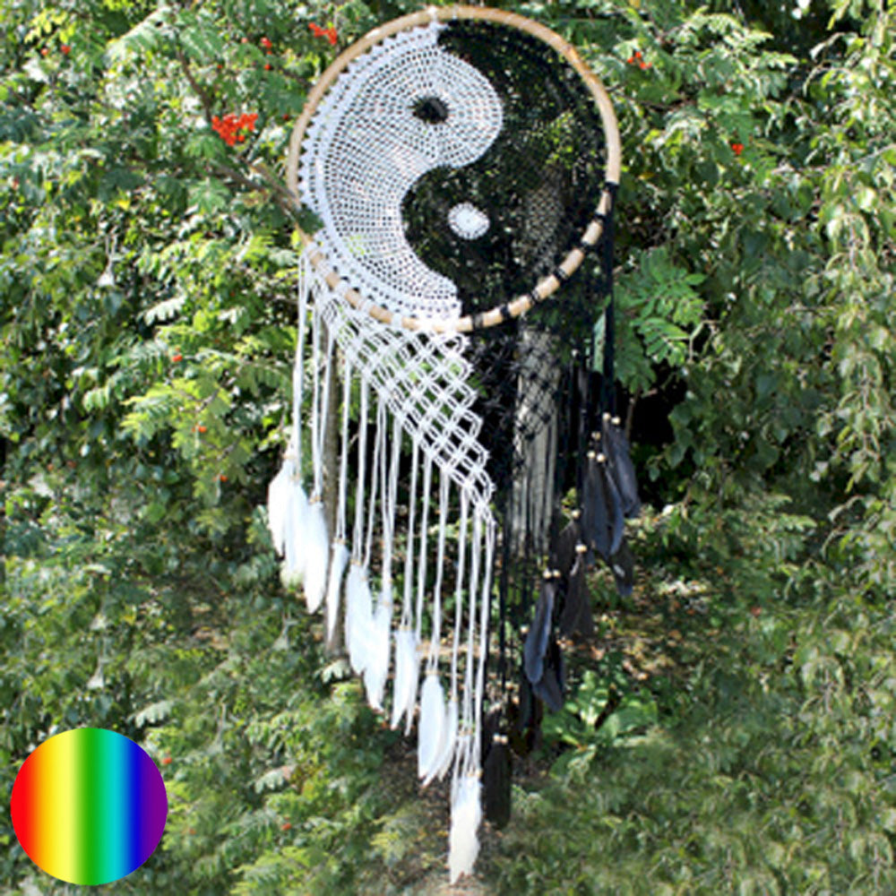 Traumfänger - Yin Yang balinesisch 50cm