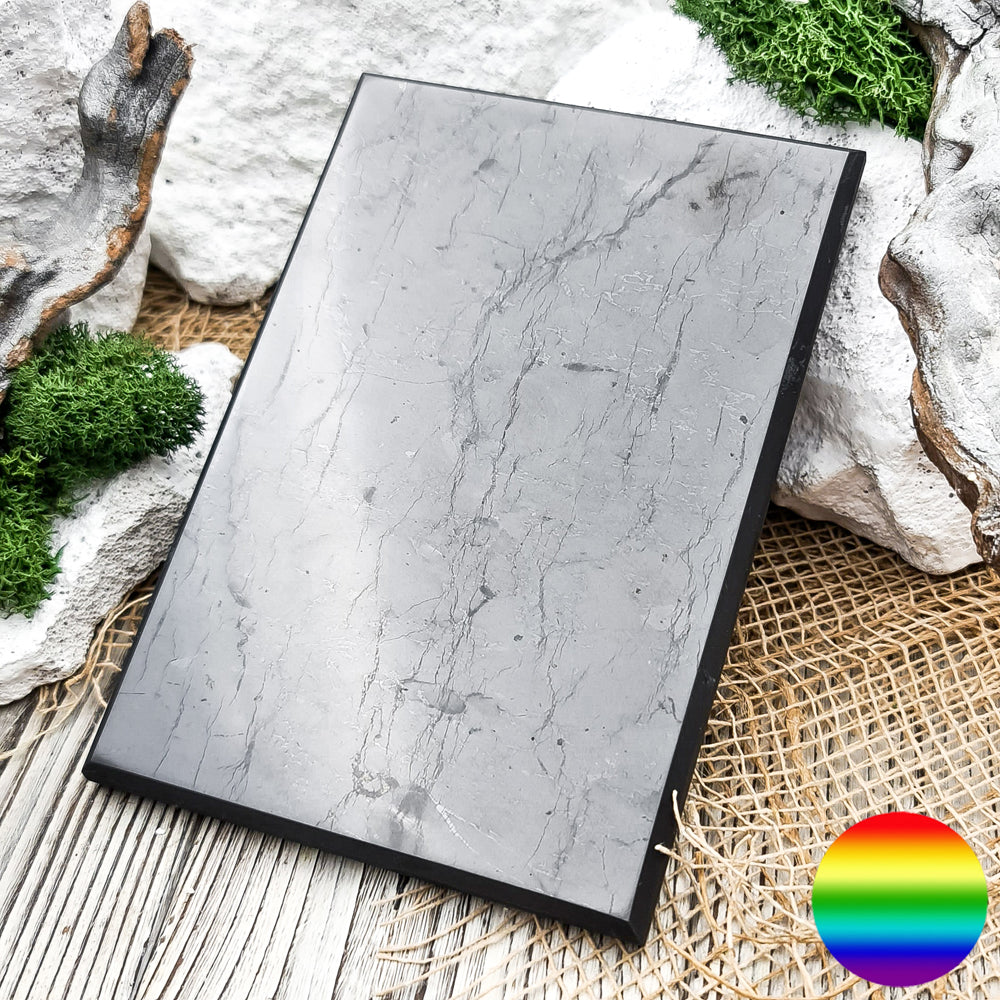 Schutzplatte - Schungit poliert 15cm | poliert