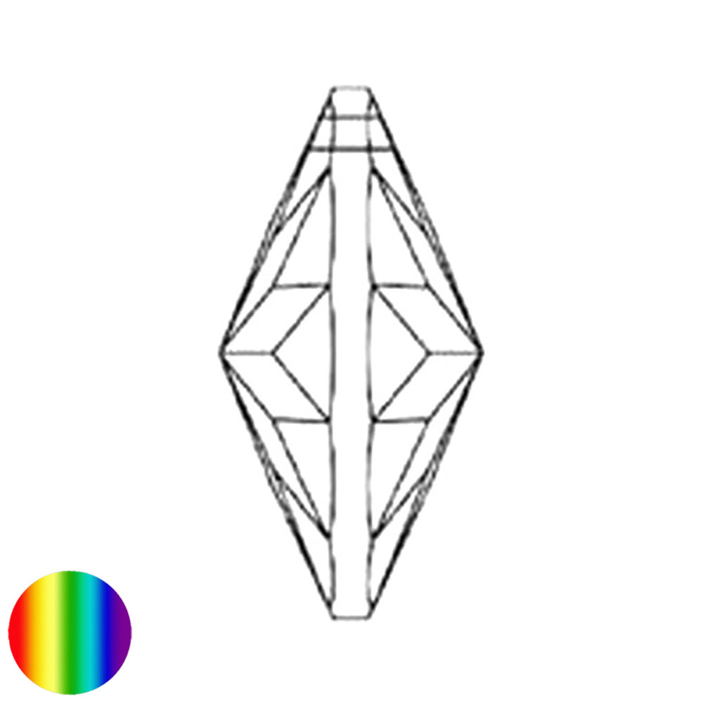 Regenbogen-Kristall - Rivoli irisierend 40mm