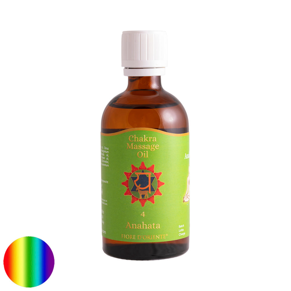 Chakra Massage Öl Fiore d'Oriente - Herz-Chakra Anahata
