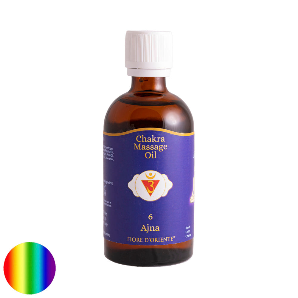Chakra Massage Öl Fiore d'Oriente - Stirn-Chakra Ajna