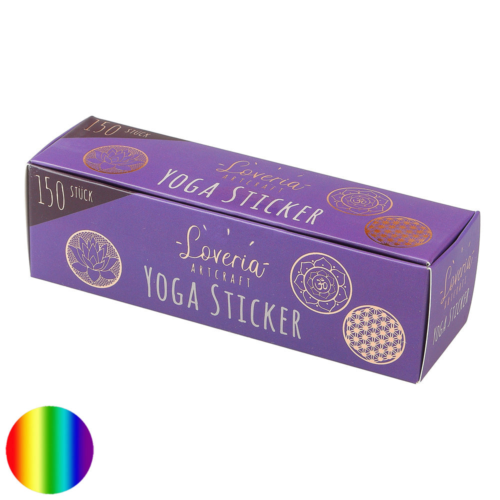 Yoga Sticker - Lotus - Om - Lebensblume