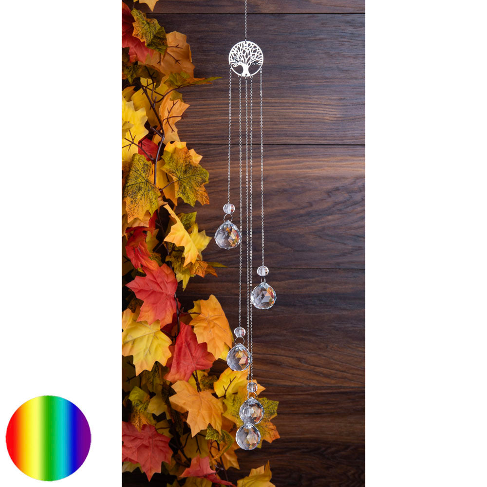 Glas-Kristall - Suncatcher Lebensbaum