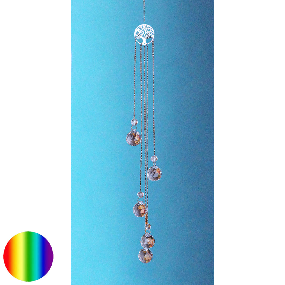 Glas-Kristall - Suncatcher Lebensbaum