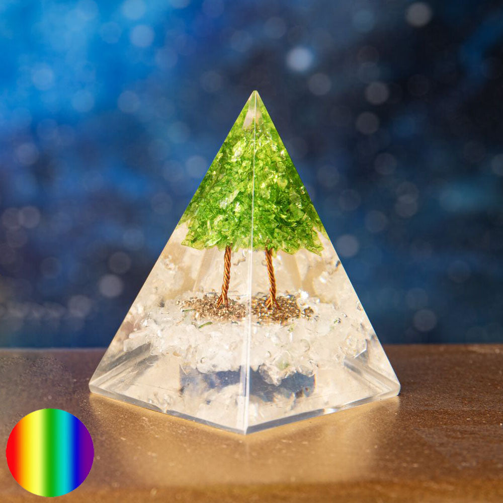 Orgonit-Pyramide - Peridot