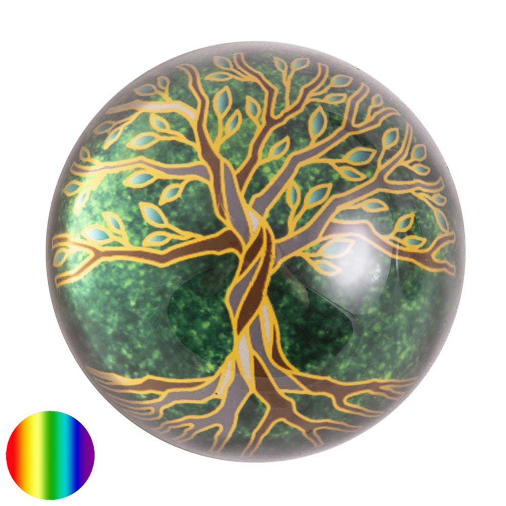 Kristallhalbkugel Yggdrasil