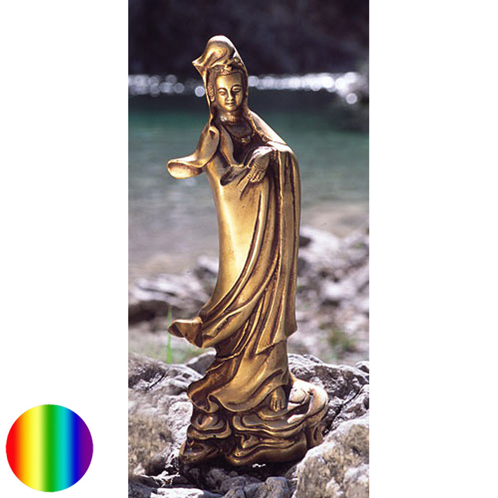 Kuan Yin 22cm Messing