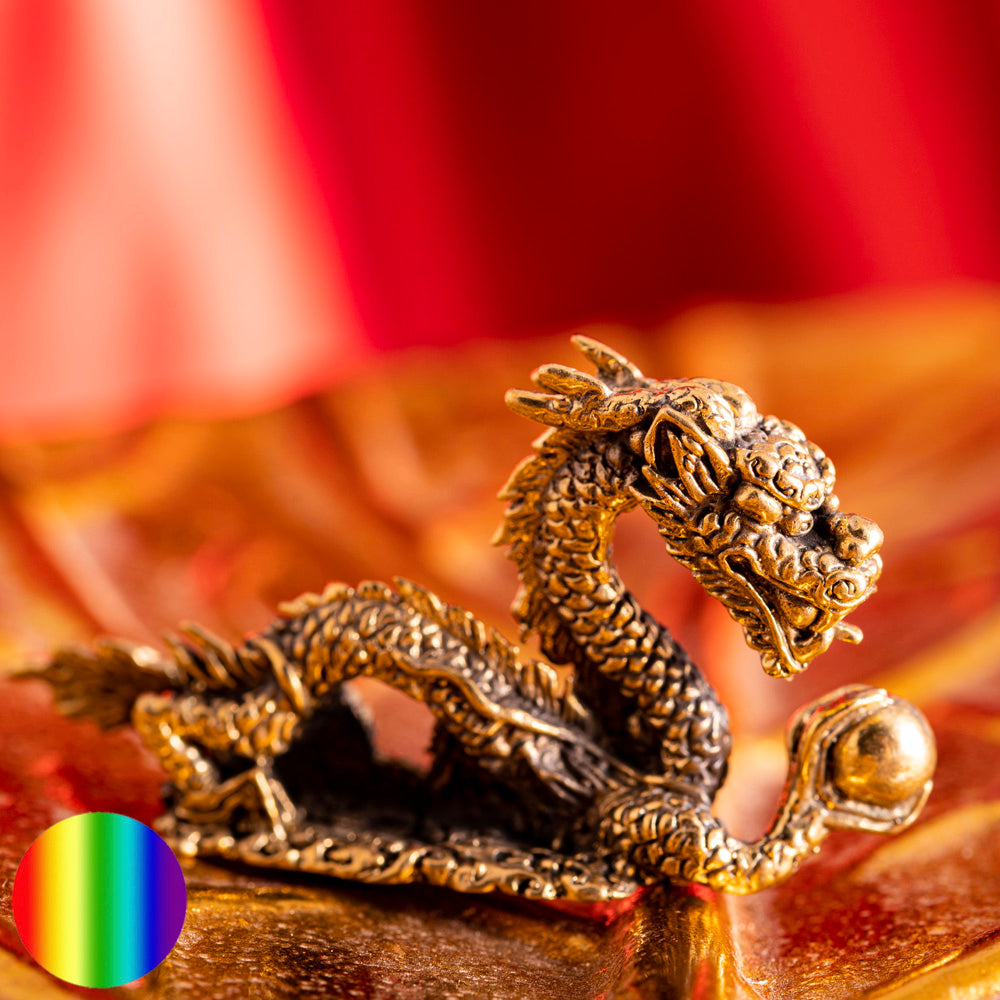 Mini Drachen - Messing