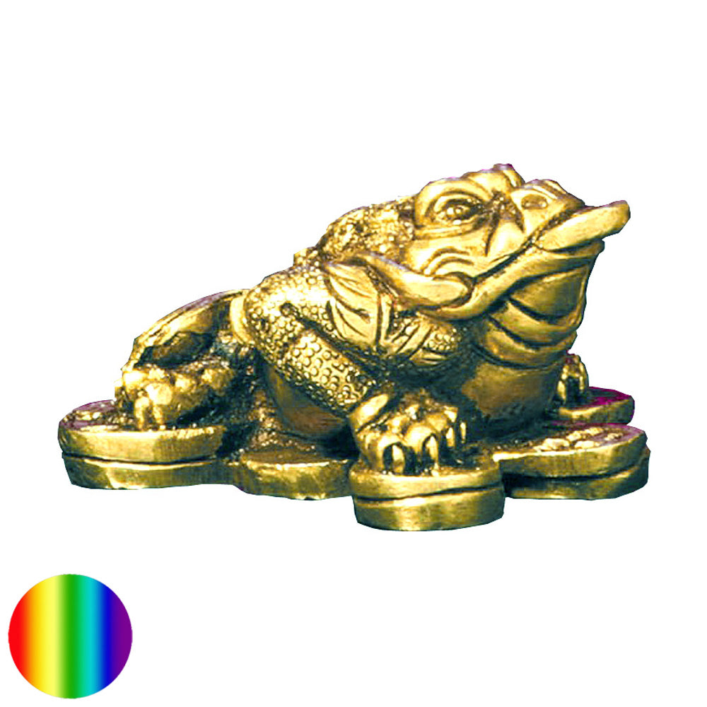 Dreibeiniger Geldfrosch - Messing