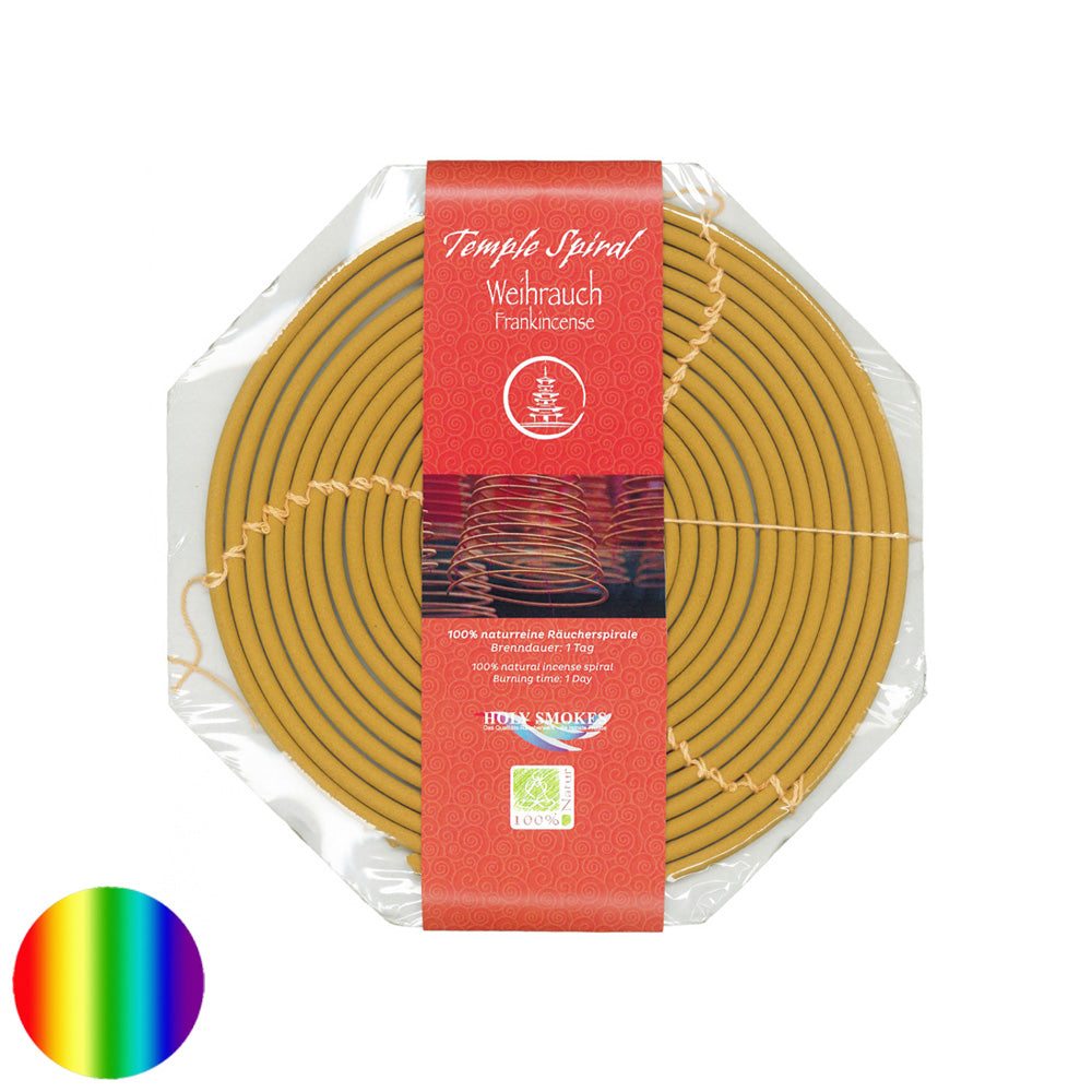 Weihrauch Räucherspirale