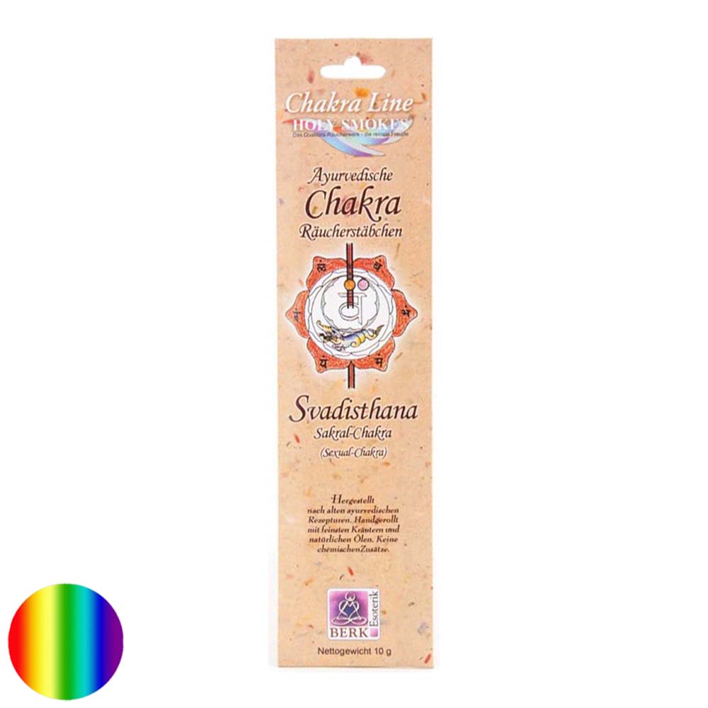 Sakralchakra Svadisthana Chakra-Line-Räucherstäbchen