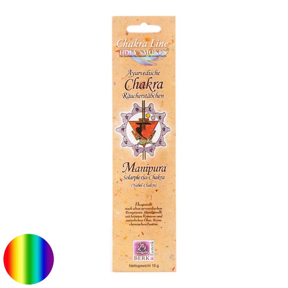 Solarplexuschakra Manipura Chakra-Line-Räucherstäbchen