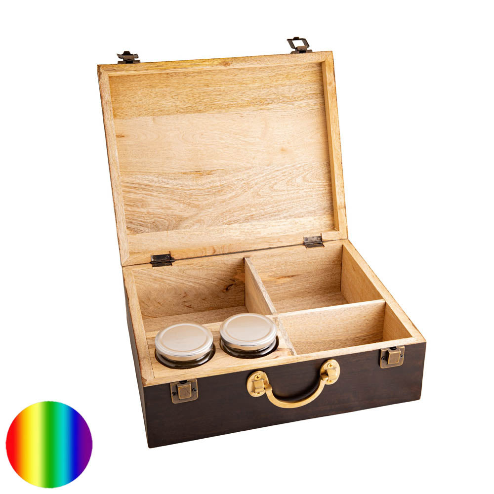   Agnihotra - Holzkoffer | das heilende Pyramidenfeuer