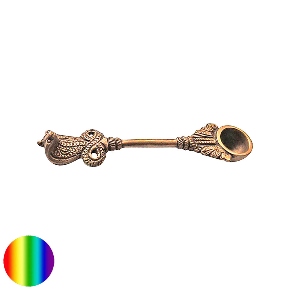 Schlange Messing-Dhoop-Löffel