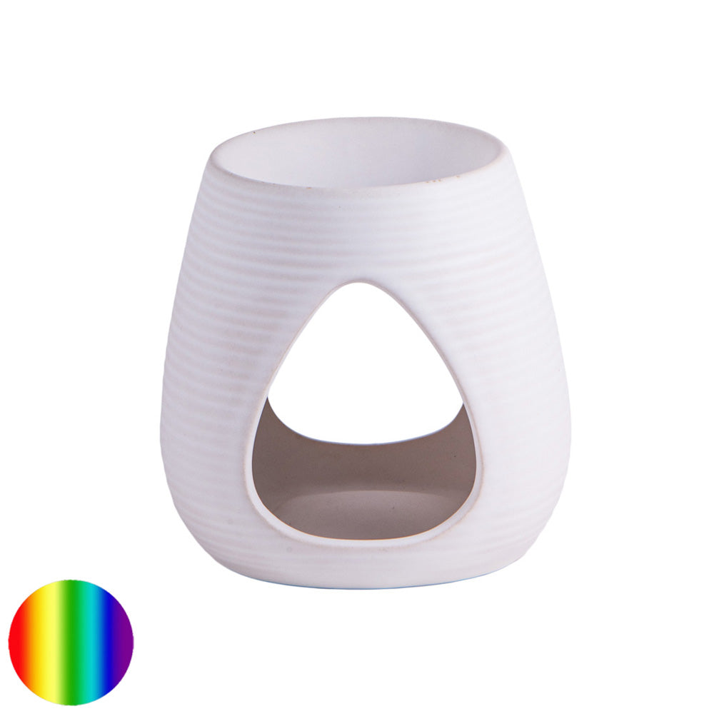 Duftlampe Keramik weiss