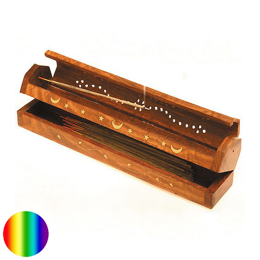 Mond Räucherbox mit Vorratsbox